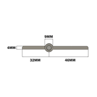 51-345-1SS MODULAR SOLUTIONS LIFTOFF  WITH STAINLESS STEEL HARDWARE 30 & 45 SERIES TRANSITION HINGE